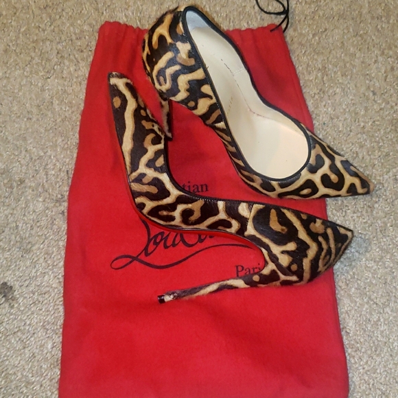 Christian Louboutin Shoes - Size 37 Louboutin so kate leopard